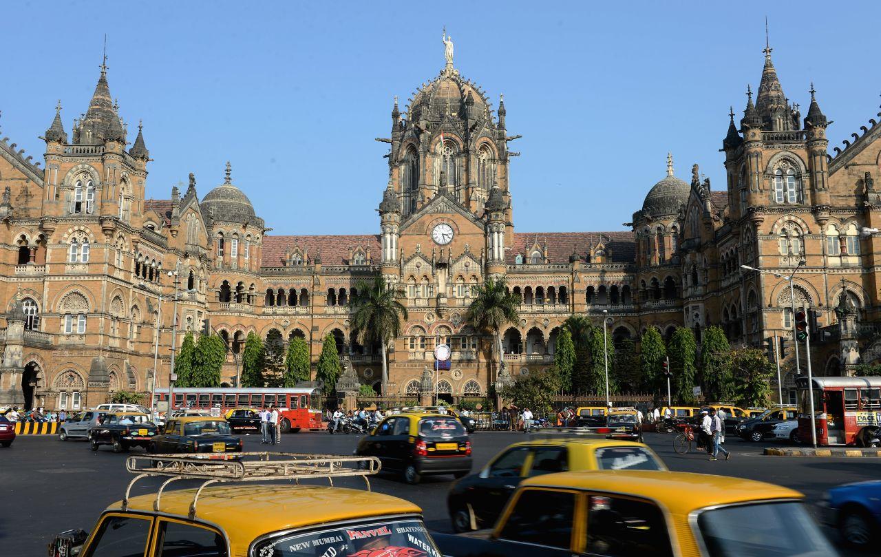 Chhatrapati Shivaji Terminus is Mumbai's main train station. Locals call it VT after its former name, Victoria Terminus.