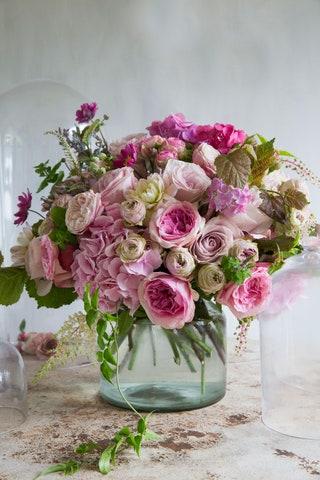 Pink flowers from Wild Things Flowers