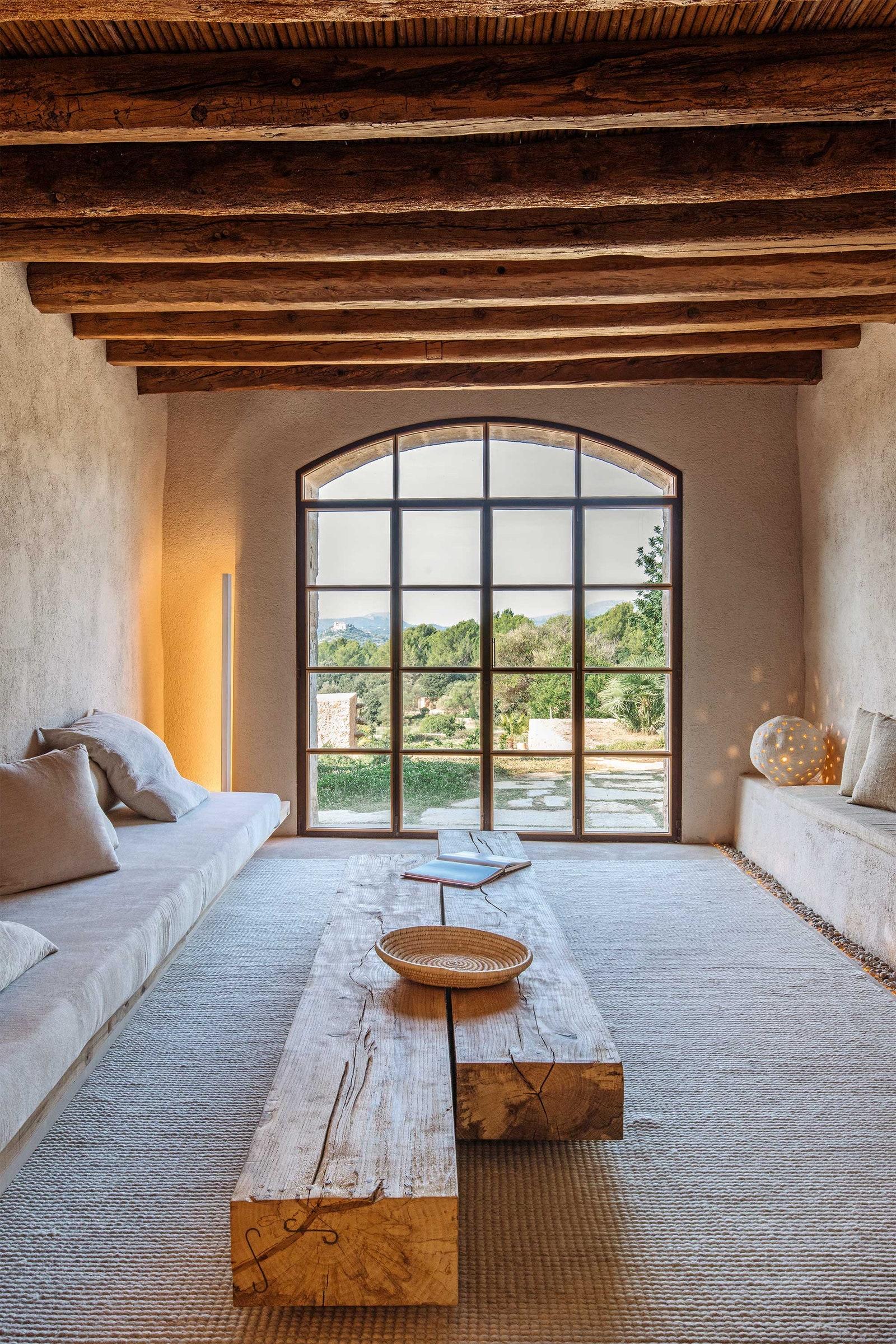 Living room at Es Racó dArt