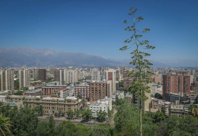 Santiago de Chile Aussicht