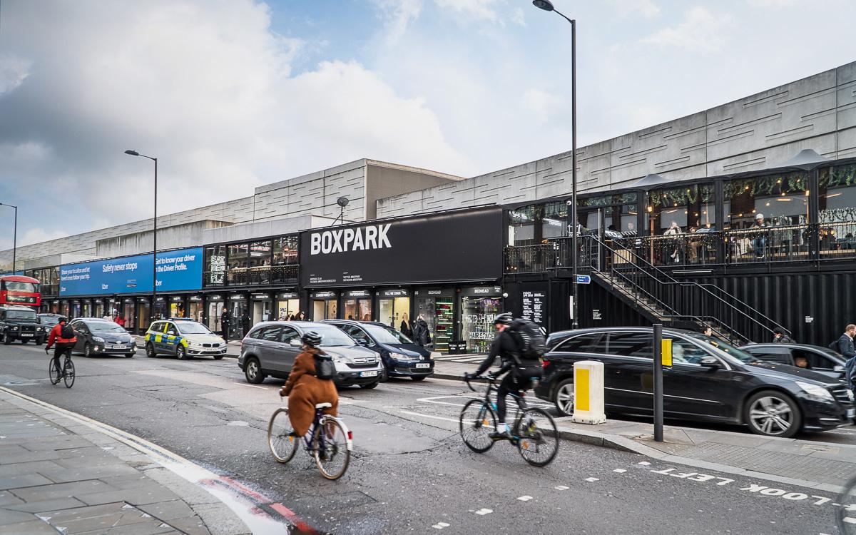 Boxpark Shoreditch London Essen Tipp