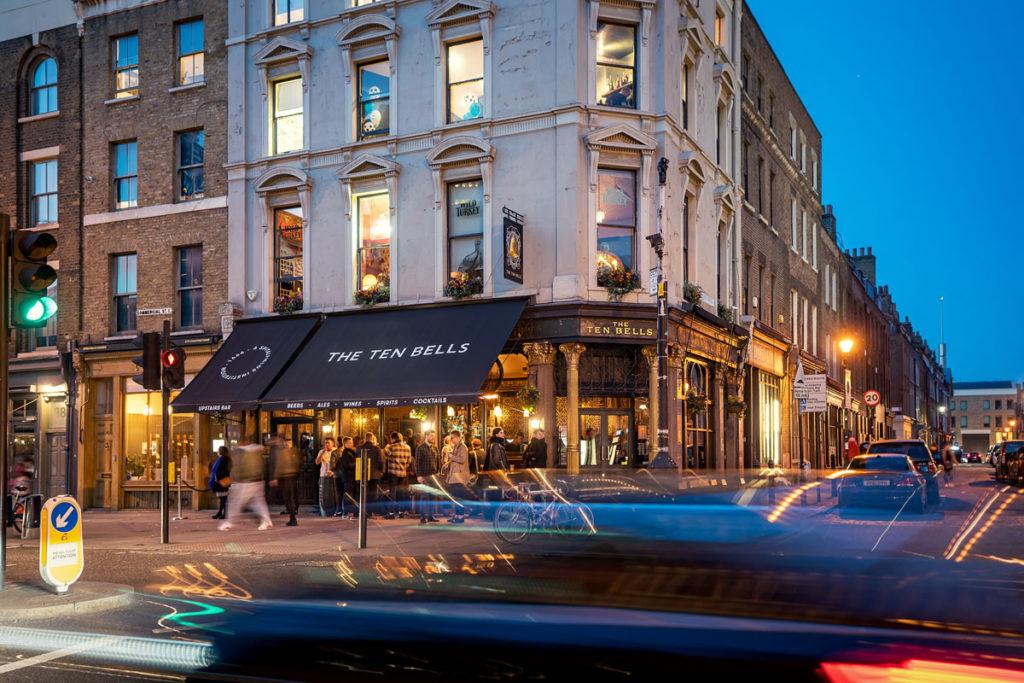 The Ten Bells Pub in London